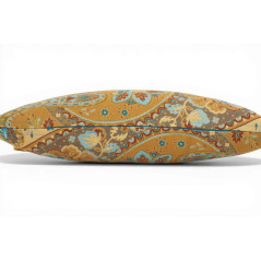 Fabric Pillow, Fabric Pillow 12x20, Turkish Paisley Pattern Turkish Fabric Pillow, Decorative Pillow, Bohemian Pillow