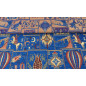 Turkish Upholstery Fabric by the Yard and Meter|Royal Blue Dream Pattern Jacquard Fabric for Sofa Chair,Couch Cover and Curtains