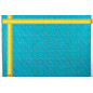 Turkish Upholstery Fabric by the Yard and Meter | Turquoise Blue Arabian Night Pattern Jacquard Fabric for Sofa Chair,Curtains Turkish Upholstery Fabric by the Yard and Meter | Turquoise Blue Arabian Night Pattern Jacquard Fabric for Sofa Chair,Curtains