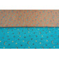Turkish Upholstery Fabric by the Yard and Meter | Turquoise Blue Arabian Night Pattern Jacquard Fabric for Sofa Chair,Curtains Turkish Upholstery Fabric by the Yard and Meter | Turquoise Blue Arabian Night Pattern Jacquard Fabric for Sofa Chair,Curtains