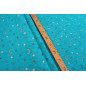 Turkish Upholstery Fabric by the Yard and Meter | Turquoise Blue Arabian Night Pattern Jacquard Fabric for Sofa Chair,Curtains Turkish Upholstery Fabric by the Yard and Meter | Turquoise Blue Arabian Night Pattern Jacquard Fabric for Sofa Chair,Curtains