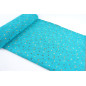 Turkish Upholstery Fabric by the Yard and Meter | Turquoise Blue Arabian Night Pattern Jacquard Fabric for Sofa Chair,Curtains Turkish Upholstery Fabric by the Yard and Meter | Turquoise Blue Arabian Night Pattern Jacquard Fabric for Sofa Chair,Curtains