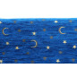 Turkish Upholstery Fabric by the Yard and Meter | Royal Blue Arabian Night Pattern Jacquard Fabric for Sofa Chair,Curtains Fabic Turkish Upholstery Fabric by the Yard and Meter | Royal Blue Arabian Night Pattern Jacquard Fabric for Sofa Chair,Curtains Fabic