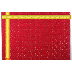 Turkish Upholstery Fabric by the Yard and Meter | Red Arabian Night Pattern Jacquard Fabric for Sofa Chair,Curtains Fabric