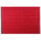 Turkish Upholstery Fabric by the Yard and Meter | Red Arabian Night Pattern Jacquard Fabric for Sofa Chair,Curtains Fabric
