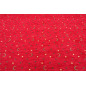 Turkish Upholstery Fabric by the Yard and Meter | Red Arabian Night Pattern Jacquard Fabric for Sofa Chair,Curtains Fabric