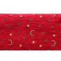Turkish Upholstery Fabric by the Yard and Meter | Red Arabian Night Pattern Jacquard Fabric for Sofa Chair,Curtains Fabric
