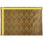 Turkish Upholstery Fabric by the Yard and Meter | Pistachio Green Morocco Tulip Pattern Jacquard Fabric for Sofa Chair,Curtains