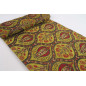 Turkish Upholstery Fabric by the Yard and Meter | Pistachio Green Morocco Tulip Pattern Jacquard Fabric for Sofa Chair,Curtains