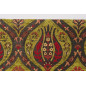 Turkish Upholstery Fabric by the Yard and Meter | Pistachio Green Morocco Tulip Pattern Jacquard Fabric for Sofa Chair,Curtains