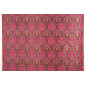 Turkish Upholstery Fabric by the Yard and Meter | Mazenda Pink Morocco Tulip Pattern Jacquard Fabric for Sofa Chair,Curtains