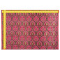 Turkish Upholstery Fabric by the Yard and Meter | Mazenda Pink Morocco Tulip Pattern Jacquard Fabric for Sofa Chair,Curtains