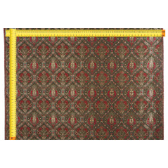 Turkish Upholstery Fabric by the Yard and Meter |Moss Green Morocco Tulip Pattern Jacquard Fabric for Sofa Chair,Curtains Fabric