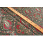 Turkish Upholstery Fabric by the Yard and Meter |Moss Green Morocco Tulip Pattern Jacquard Fabric for Sofa Chair,Curtains Fabric