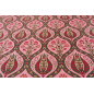 Turkish Upholstery Fabric by the Yard and Meter |Pale Pink Morocco Tulip Pattern Jacquard Fabric for Sofa Chair,Curtains Fabric