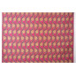 Turkish Upholstery Fabric by the Yard and Meter | Mazenda Pink Running Water Tulip Pattern Jacquard Fabric for Sofa Chair