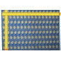 Turkish Upholstery Fabric by the Yard and Meter | Royal Blue Running Water Tulip Pattern Jacquard Fabric for Sofa Chair,Curtains Turkish Upholstery Fabric by the Yard and Meter | Royal Blue Running Water Tulip Pattern Jacquard Fabric for Sofa Chair,Curtains