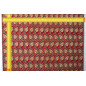 Turkish Upholstery Fabric by the Yard and Meter | Red Running Water Tulip Pattern Jacquard Fabric for Sofa Chair,Curtains Fabric Turkish Upholstery Fabric by the Yard and Meter | Red Running Water Tulip Pattern Jacquard Fabric for Sofa Chair,Curtains Fabric
