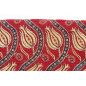 Turkish Upholstery Fabric by the Yard and Meter | Red Running Water Tulip Pattern Jacquard Fabric for Sofa Chair,Curtains Fabric Turkish Upholstery Fabric by the Yard and Meter | Red Running Water Tulip Pattern Jacquard Fabric for Sofa Chair,Curtains Fabric
