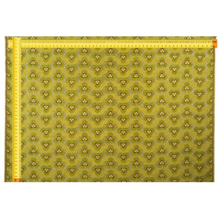Upholstery Fabric,Turkish Fabric By The Meter, By The Yard, Green Tiger Eyes Pattern Jacquard Chenille Upholstery Fabric