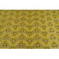 Turkish Upholstery Fabric by the Yard and Meter | Pistachio Green Tiger Eyes Pattern Jacquard Fabric for Sofa, Chair, Curtains