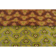 Turkish Upholstery Fabric by the Yard and Meter | Pistachio Green Tiger Eyes Pattern Jacquard Fabric for Sofa, Chair, Curtains