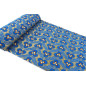 Turkish Upholstery Fabric by the Yard and Meter | Royal Blue Tiger Eyes Pattern Jacquard Fabric for Sofa, Chair, Curtains Fabric Turkish Upholstery Fabric by the Yard and Meter | Royal Blue Tiger Eyes Pattern Jacquard Fabric for Sofa, Chair, Curtains Fabric
