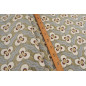 Turkish Upholstery Fabric by the Yard and Meter | Beige Tiger Eyes Pattern Jacquard Fabric for Sofa, Chair, Curtains Fabric Turkish Upholstery Fabric by the Yard and Meter | Beige Tiger Eyes Pattern Jacquard Fabric for Sofa, Chair, Curtains Fabric