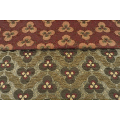 Turkish Upholstery Fabric by the Yard and Meter | Moss Green Tiger Eyes Pattern Jacquard Fabric for Sofa, Chair, Curtains Fabric