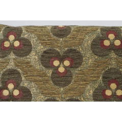 Turkish Upholstery Fabric by the Yard and Meter | Moss Green Tiger Eyes Pattern Jacquard Fabric for Sofa, Chair, Curtains Fabric