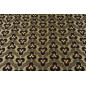 Turkish Upholstery Fabric by the Yard and Meter | Black Tiger Eyes Pattern Jacquard Fabric for Sofa, Chair, Curtains Fabric