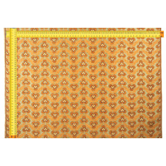 Upholstery Fabric, Turkish Fabric By the Meter and By the Yard, Antigua Orange Tiger eyes Pattern Jacquard Fabric