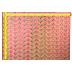 Turkish Upholstery Fabric by the Yard and Meter | Pale Pink Tiger Eyes Pattern Jacquard Fabric for Sofa Chair,Curtains Fabric
