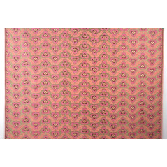 Turkish Upholstery Fabric by the Yard and Meter | Pale Pink Tiger Eyes Pattern Jacquard Fabric for Sofa Chair,Curtains Fabric