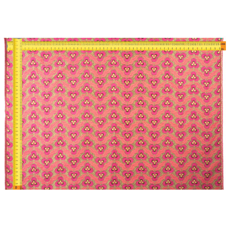 Upholstery Fabric, Turkish Fabric By the Meter and By the Yard, Pink Tiger Eye Pattern Jacquard Chenille Upholstery Fabric