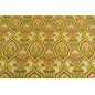 Turkish Upholstery Fabric by the Yard and Meter | Pistachio Green Carnation Pattern Jacquard Fabric for Sofa Chair,Curtains