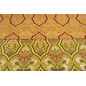 Turkish Upholstery Fabric by the Yard and Meter | Pistachio Green Carnation Pattern Jacquard Fabric for Sofa Chair,Curtains