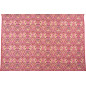 Turkish Upholstery Fabric by the Yard and Meter | Pale Pink Carnation Pattern Jacquard Fabric for Sofa Chair,Curtains Fabric