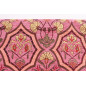 Turkish Upholstery Fabric by the Yard and Meter | Pale Pink Carnation Pattern Jacquard Fabric for Sofa Chair,Curtains Fabric