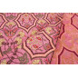 Turkish Upholstery Fabric by the Yard and Meter | Pale Pink Carnation Pattern Jacquard Fabric for Sofa Chair,Curtains Fabric