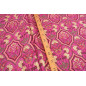Turkish Upholstery Fabric by the Yard and Meter | Mazenda Pink Carnation Pattern Jacquard Fabric for Sofa Chair,Curtains Fabric Turkish Upholstery Fabric by the Yard and Meter | Mazenda Pink Carnation Pattern Jacquard Fabric for Sofa Chair,Curtains Fabric