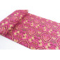 Turkish Upholstery Fabric by the Yard and Meter | Mazenda Pink Carnation Pattern Jacquard Fabric for Sofa Chair,Curtains Fabric Turkish Upholstery Fabric by the Yard and Meter | Mazenda Pink Carnation Pattern Jacquard Fabric for Sofa Chair,Curtains Fabric