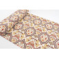 Turkish Upholstery Fabric by the Yard and Meter | Beige Carnation Pattern Jacquard Fabric for Sofa Chair,Curtains Fabric Turkish Upholstery Fabric by the Yard and Meter | Beige Carnation Pattern Jacquard Fabric for Sofa Chair,Curtains Fabric