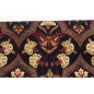 Turkish Upholstery Fabric by the Yard and Meter | Black Carnation Pattern Jacquard Fabric for Sofa Chair,Curtains Fabric Turkish Upholstery Fabric by the Yard and Meter | Black Carnation Pattern Jacquard Fabric for Sofa Chair,Curtains Fabric