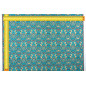 Turkish Upholstery Fabric by the Yard and Meter | Turquoise Blue Carnation Pattern Jacquard Fabric for Sofa Chair,Curtain Fabric Turkish Upholstery Fabric by the Yard and Meter | Turquoise Blue Carnation Pattern Jacquard Fabric for Sofa Chair,Curtain Fabric
