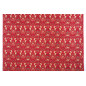Turkish Upholstery Fabric by the Yard and Meter | Red Carnation Pattern Jacquard Fabric for Sofa Chair,Curtains Fabric Turkish Upholstery Fabric by the Yard and Meter | Red Carnation Pattern Jacquard Fabric for Sofa Chair,Curtains Fabric