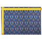 Turkish Upholstery Fabric by the Yard and Meter | Royal Blue Carnation Pattern Jacquard Fabric for Sofa Chair,Curtains Fabric