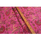 Turkish Upholstery Fabric by the Yard and Meter | Mazenda Pink Caucasus Carnation Pattern Jacquard Fabric for Sofa Chair,Curtain Turkish Upholstery Fabric by the Yard and Meter | Mazenda Pink Caucasus Carnation Pattern Jacquard Fabric for Sofa Chair,Curtain