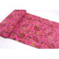 Turkish Upholstery Fabric by the Yard and Meter | Mazenda Pink Caucasus Carnation Pattern Jacquard Fabric for Sofa Chair,Curtain Turkish Upholstery Fabric by the Yard and Meter | Mazenda Pink Caucasus Carnation Pattern Jacquard Fabric for Sofa Chair,Curtain