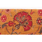 Turkish Upholstery Fabric by the Yard and Meter | Mustard Caucasus Carnation Pattern Jacquard Fabric for Sofa Chair,Curtains Turkish Upholstery Fabric by the Yard and Meter | Mustard Caucasus Carnation Pattern Jacquard Fabric for Sofa Chair,Curtains